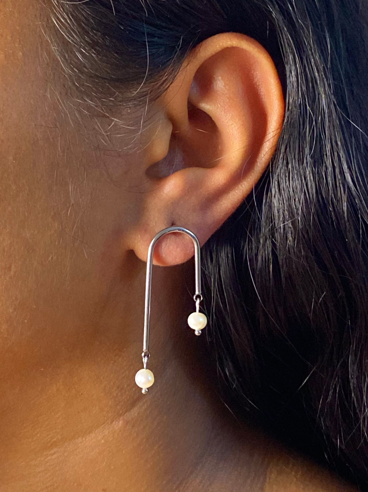 Pearly Glamour earrings