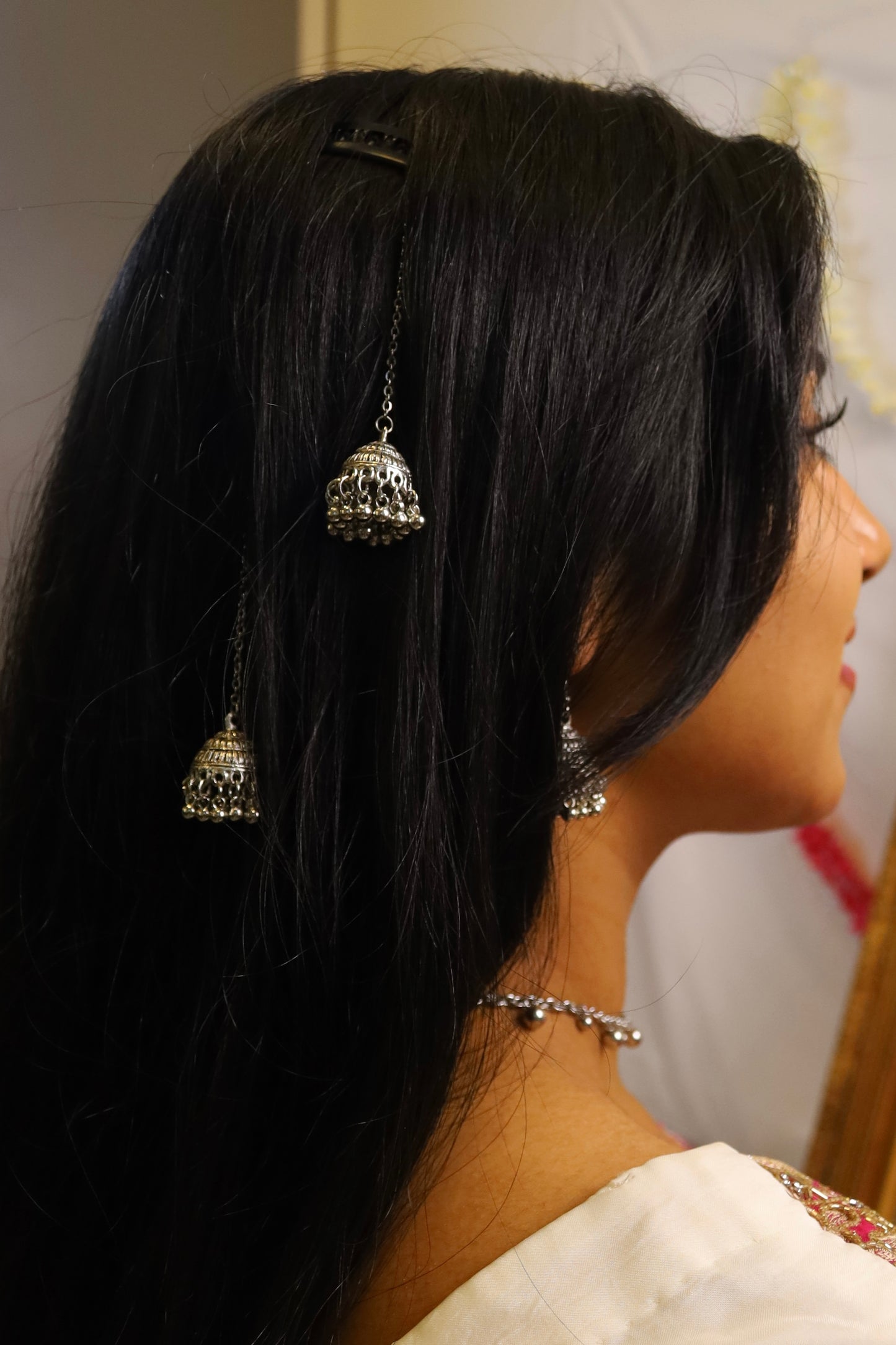 Jhumka Twin Headpieces
