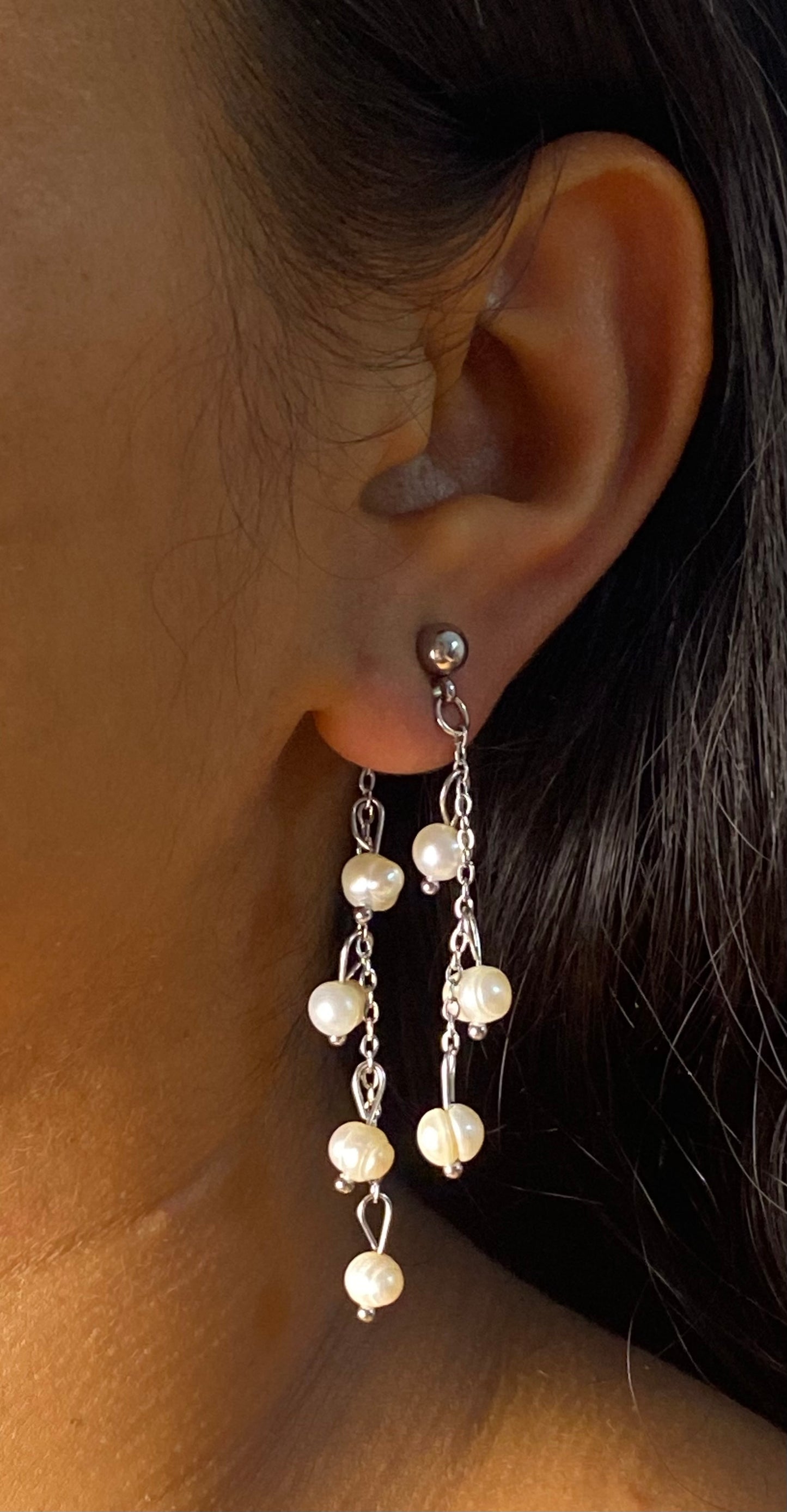 Pearly Perfection earrings