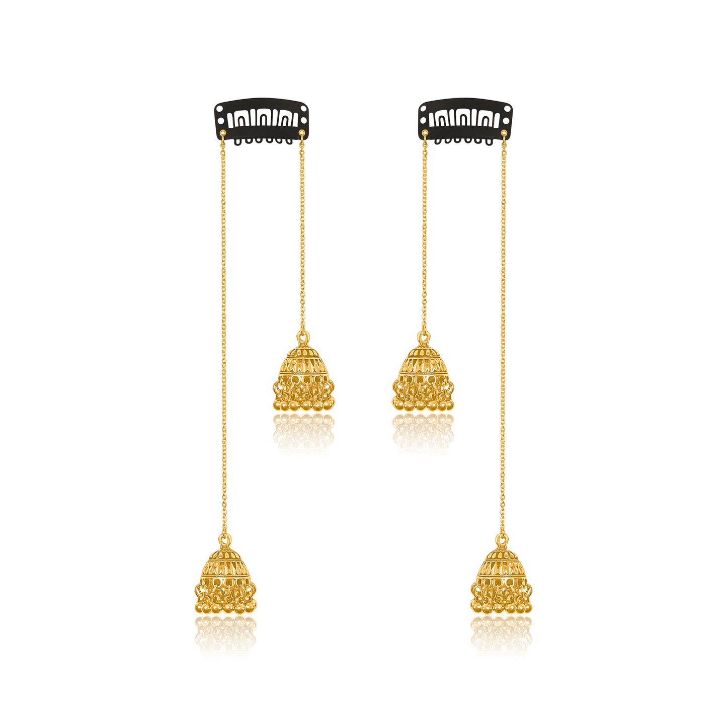 Jhumka Twin Headpieces