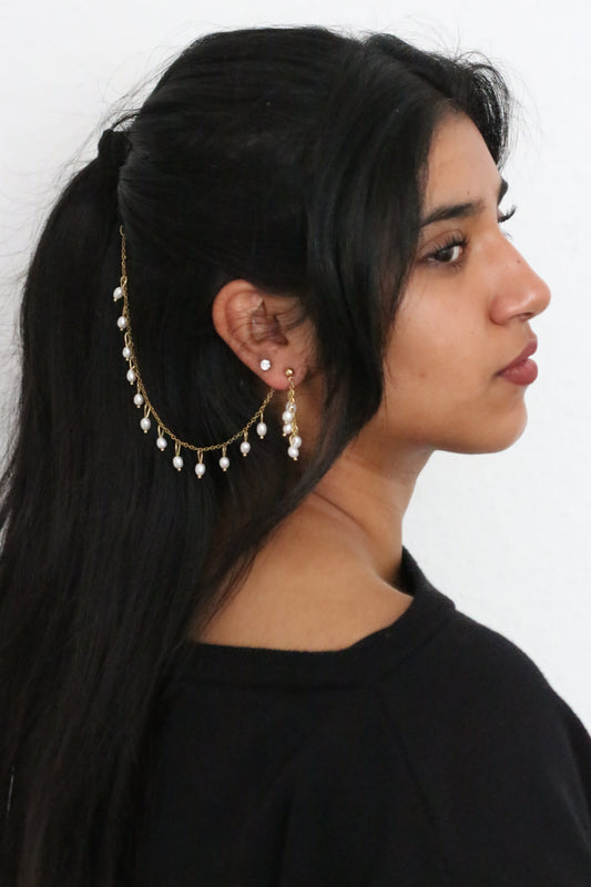 Pearly Saharey Earrings