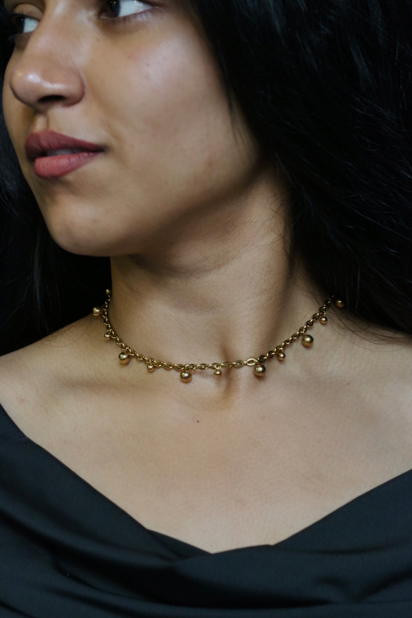 Jhumka Latkan Necklace