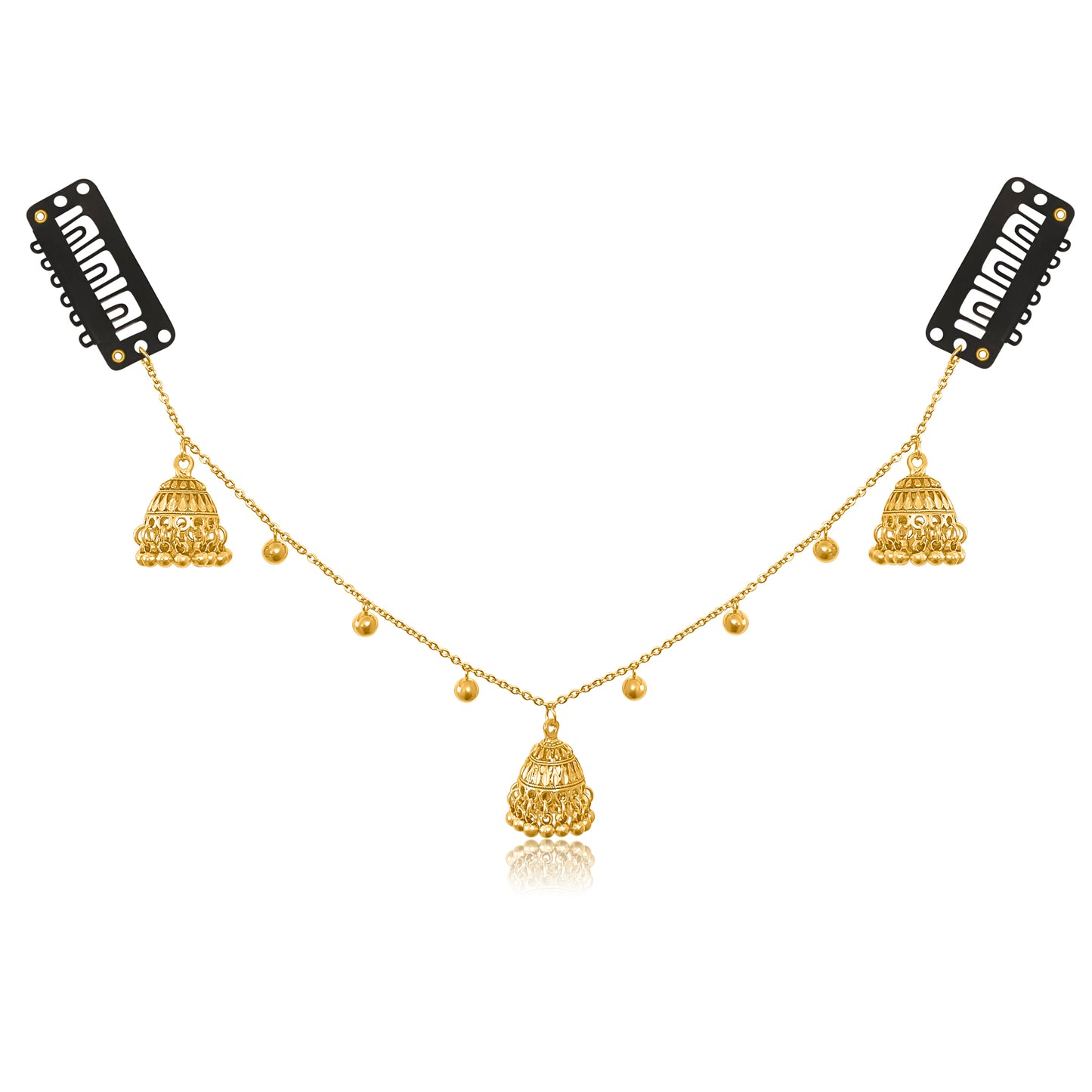Jhumka Trio headpiece