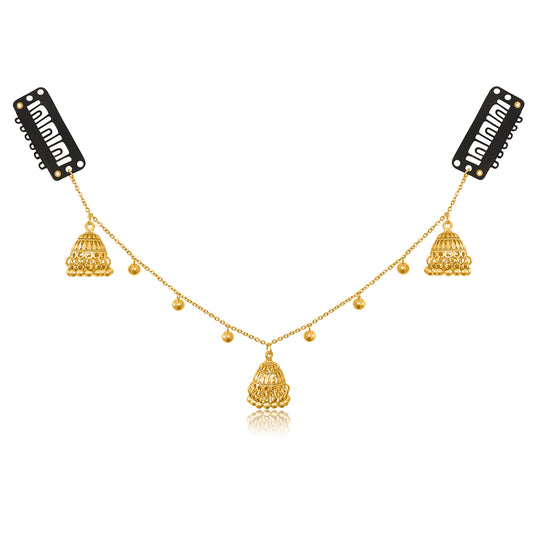 Jhumka Trio headpiece