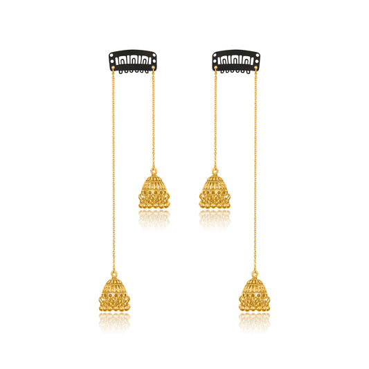 Jhumka Twin Headpieces