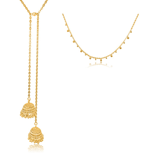 Jhumka Latkan Necklace