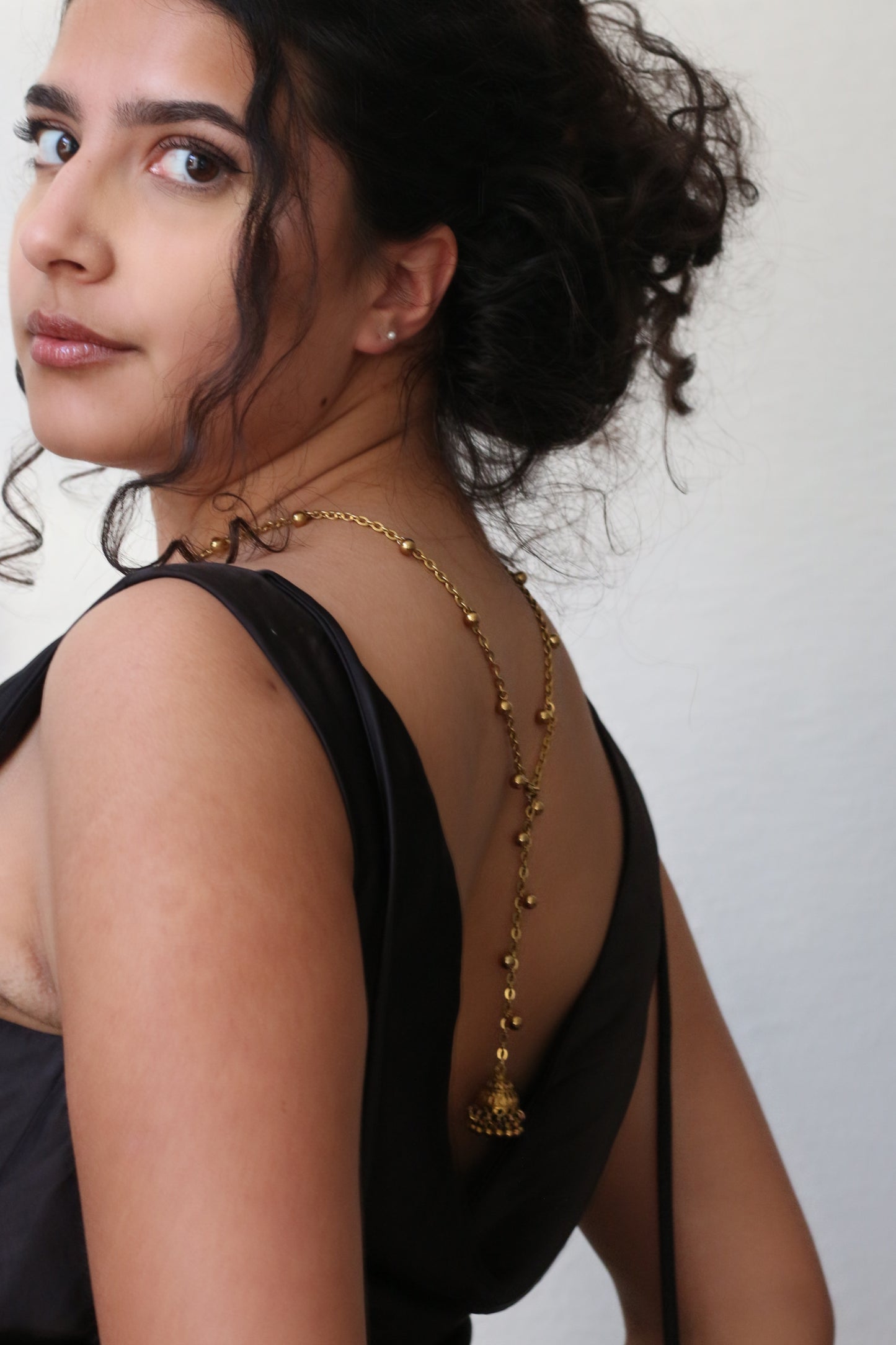 Jhumka Lariat Necklace