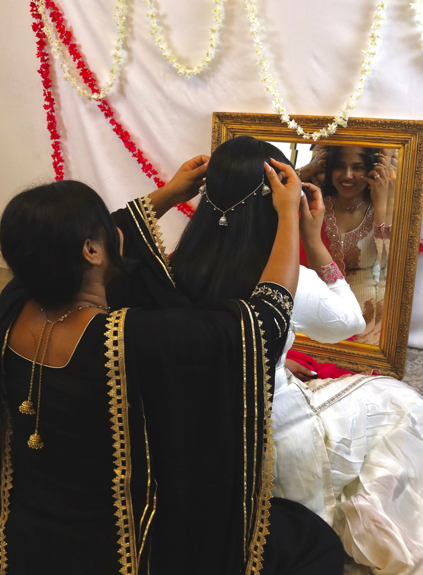 Jhumka Trio headpiece